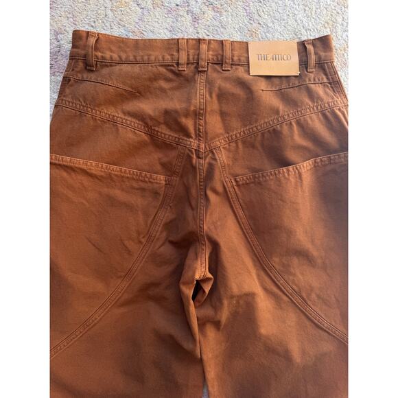 THE ATTICO Khaki Long Pants - Picture 13 of 16